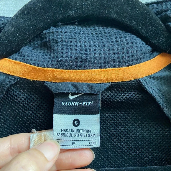 Nike storm fit hooded  full zip packable windbreaker Sz S - Picture 6 of 12